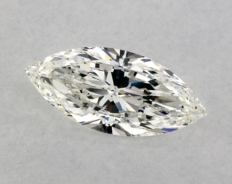 IGI 1.00 Carat G-SI1 Very Good Cut Marquise Diamond