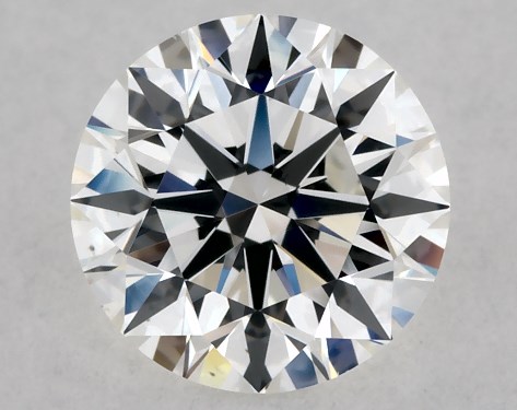 GIA 1.01 Carat H-VS2 Excellent Cut Round Diamond