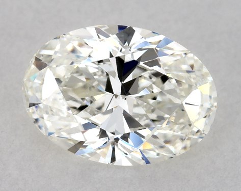 GIA 1.00 Carat H-VS2 Ideal Cut Oval Diamond