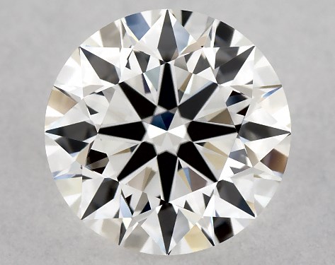 GIA 1.06 Carat G-IF True Hearts<sup>TM</sup> Cut Round Diamond