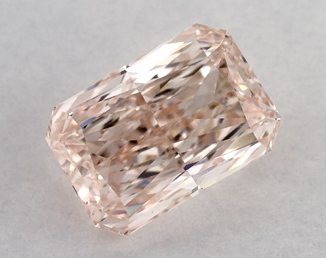 IGI 1.02 Carat Fancy Pinkish Brown-VS1 Radiant Cut Lab-Grown Diamond
