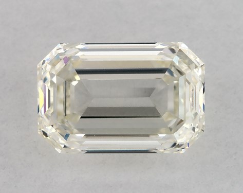 IGI 1.00 Carat H-VVS1 Very Good Cut Emerald Diamond