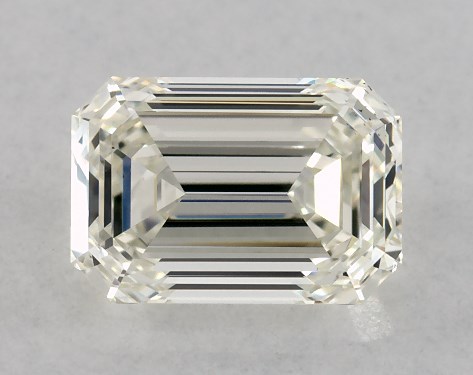 IGI 1.01 Carat H-VS2 Very Good Cut Emerald Diamond