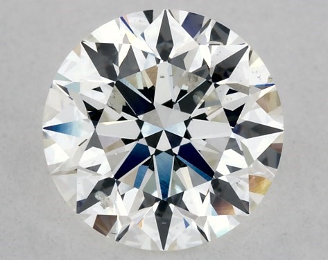 This 1.14 carat round diamond H color SI2 clarity has Excellent proportions and a diamond grading report from GIA