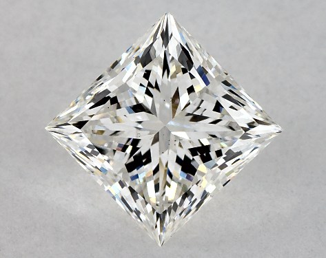 IGI 1.69 Carat F-VS2 Ideal Cut Princess Lab-Grown Diamond