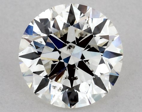 IGI 1.00 Carat H-SI1 Excellent Cut Round Diamond