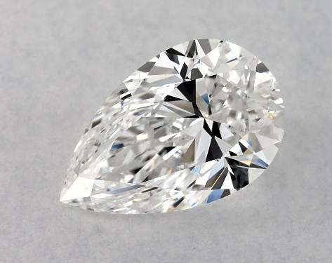 GIA 1.01 Carat F-SI1 Very Good Cut Pear Diamond