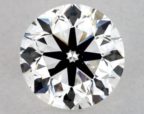 GIA 1.00 Carat E-SI1 Very Good Cut Round Diamond