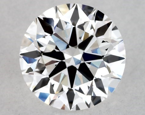This 1 carat round diamond D color VS1 clarity has Excellent proportions and a diamond grading report from GIA