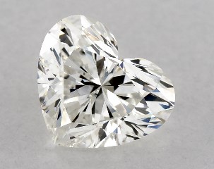 GIA 0.78 Carat H-VS2 Ideal Cut Heart Diamond