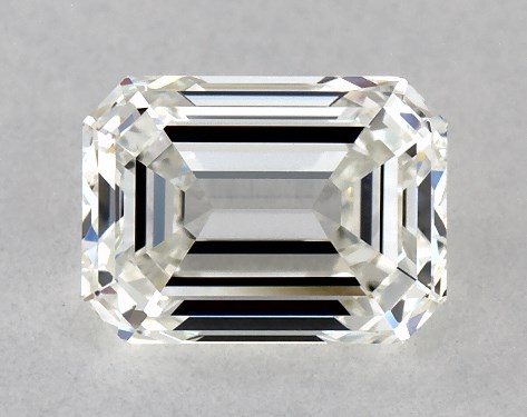 IGI 1.00 Carat H-VS1 Very Good Cut Emerald Diamond