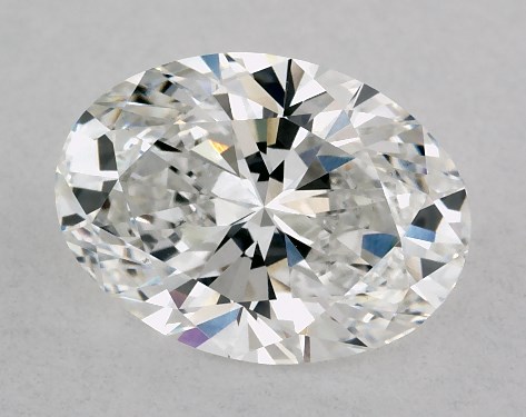 This Lab-Grown diamond 1.51 carat oval E color VS1 clarity has Ideal proportions and a diamond grading report from IGI