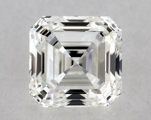 GIA 0.79 Carat H-VS1 Very Good Cut Asscher Diamond