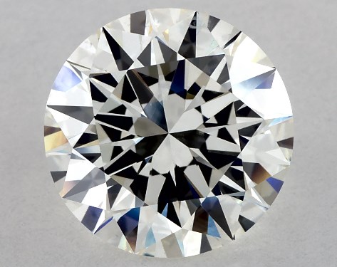 IGI 3.01 Carat H-SI1 Excellent Cut Round Diamond