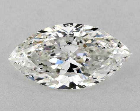 GIA 1.00 Carat G-SI1 Very Good Cut Marquise Diamond