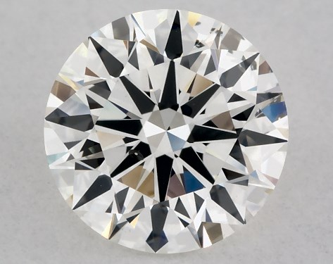 IGI 1.00 Carat H-SI1 Excellent Cut Round Diamond