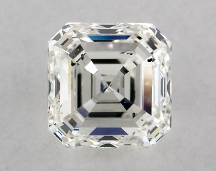 IGI 1.01 Carat H-SI1 Very Good Cut Asscher Diamond