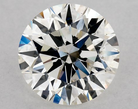 IGI 1.03 Carat H-SI1 Excellent Cut Round Diamond