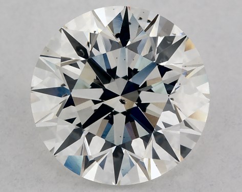 IGI 1.09 Carat H-SI1 Excellent Cut Round Diamond