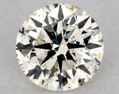 IGI 0.40 Carat J-SI1 Very Good Cut Round Diamond