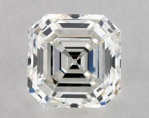 GIA 0.71 Carat H-VS2 Very Good Cut Asscher Diamond