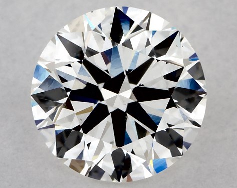 GIA 2.01 Carat H-VS2 Excellent Cut Round Diamond