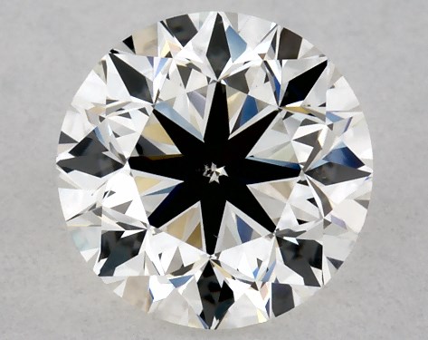 IGI 1.00 Carat F-SI1 Very Good Cut Round Diamond