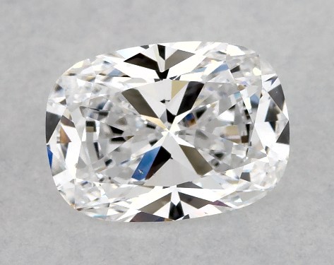 GIA 1.00 Carat D-VS2 Very Good Cut Cushion Diamond