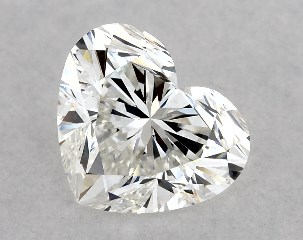 GIA 0.78 Carat G-VS2 Ideal Cut Heart Diamond