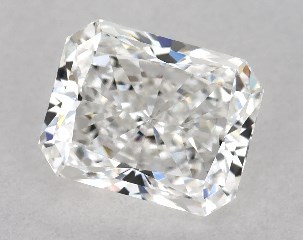 GIA 0.74 Carat E-VS1 Ideal Cut Radiant Diamond