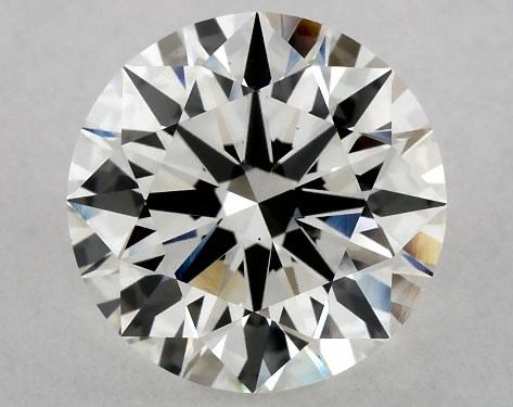 GIA 3.06 Carat H-VS1 Excellent Cut Round Diamond