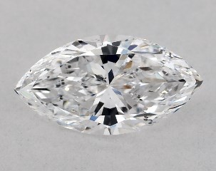 GIA 1.01 Carat D-SI1 Very Good Cut Marquise Diamond