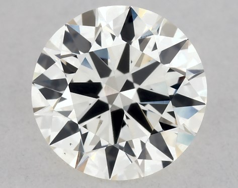 IGI 0.51 Carat H-VS1 Excellent Cut Round Diamond