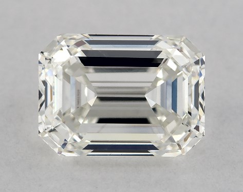 IGI 1.01 Carat H-VVS1 Very Good Cut Emerald Diamond