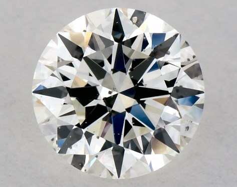 IGI 1.00 Carat H-SI1 Excellent Cut Round Diamond