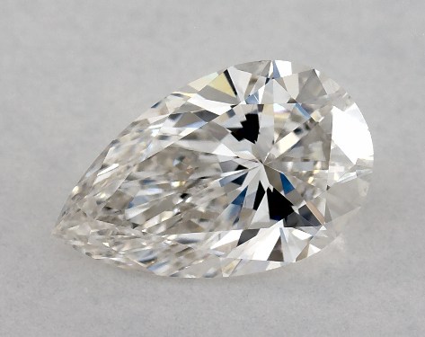 GIA 1.01 Carat H-SI1 Very Good Cut Pear Diamond