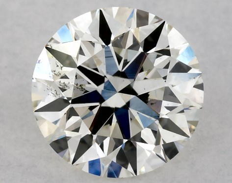 IGI 0.50 Carat H-SI1 Excellent Cut Round Diamond
