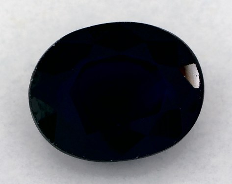 2.64 Carat Oval Natural Blue Sapphire