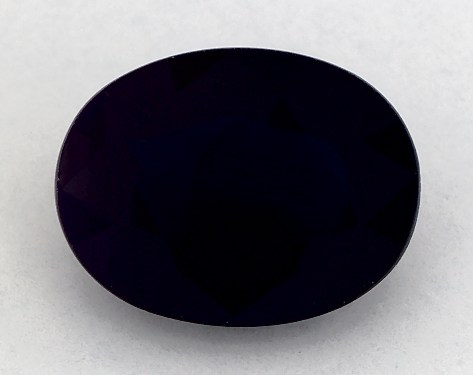 2.09 Carat Oval Natural Blue Sapphire