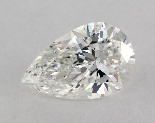 GIA 0.81 Carat G-SI1 Very Good Cut Pear Diamond