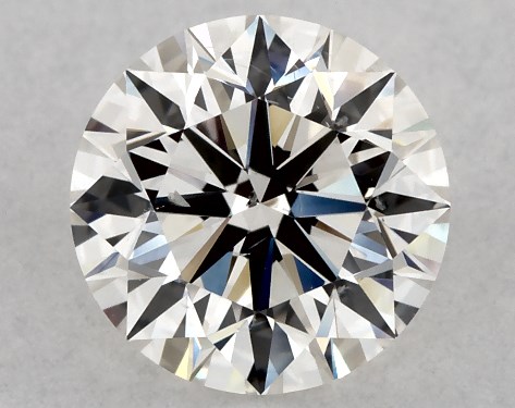 IGI 1.01 Carat H-SI1 Excellent Cut Round Diamond