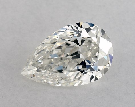 GIA 1.01 Carat H-VS2 Ideal Cut Pear Diamond