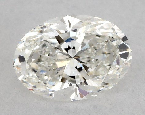 GIA 1.01 Carat H-VS2 Good Cut Oval Diamond