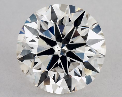 IGI 1.50 Carat H-SI1 Excellent Cut Round Diamond
