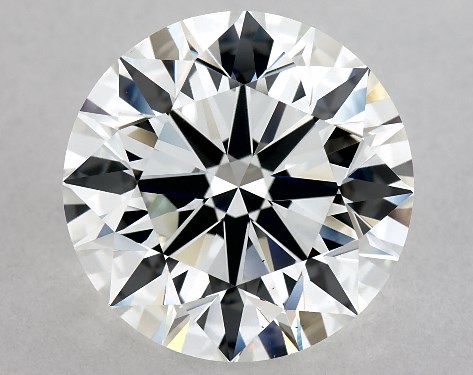 IGI 3.07 Carat H-VS1 Excellent Cut Round Diamond