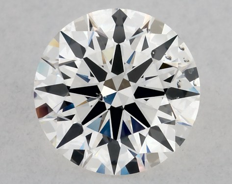 GIA 1.05 Carat G-SI1 True Hearts<sup>TM</sup> Cut Round Diamond