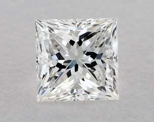 GIA 0.76 Carat G-VVS2 Ideal Cut Princess Diamond