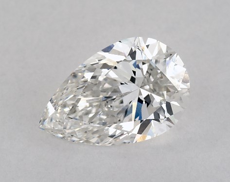 IGI 1.54 Carat F-VS1 Ideal Cut Pear Lab-Grown Diamond