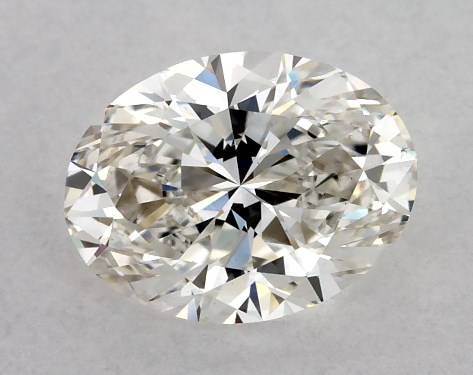 GIA 1.00 Carat H-VS2 Very Good Cut Oval Diamond
