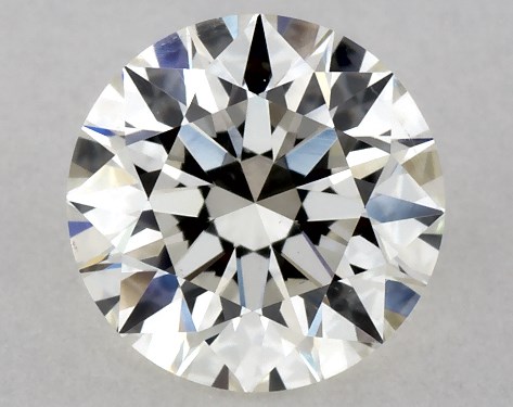 IGI 1.01 Carat H-SI1 Excellent Cut Round Diamond